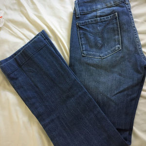 Vigoss dark wash boot leg jeans size 26